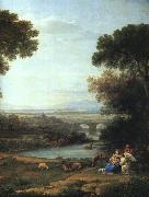 Claude Lorrain The Rest on the Flight into Egypt Spain oil painting reproduction